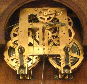 gears of an Oriental clock